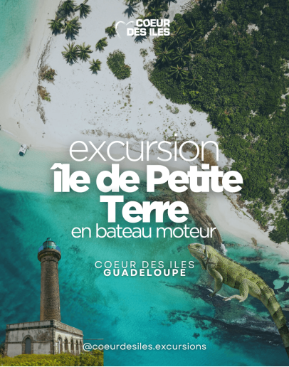 Petite Terre Island by motor boat