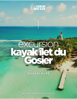 Kayak, islet of Le Gosier