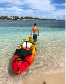 Kayak, islet of Le Gosier