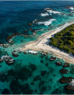 Île de Petite Terre en bateau moteur