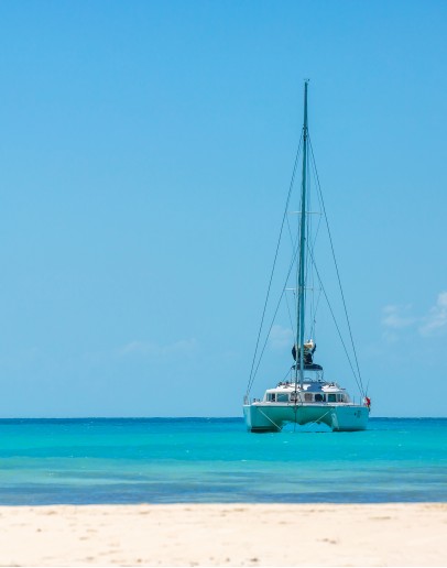 North Atlantic Coast - Sailing catamaran